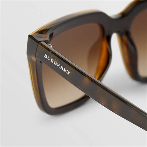 burberry square frame shield sunglasses|Burberry 54mm square sunglasses.